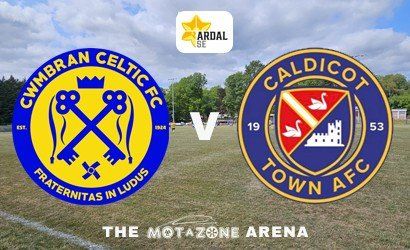 Cwmbran Celtic v Caldicot Town  at The Motazone Arena @ Celtic Park, Cwmbran
