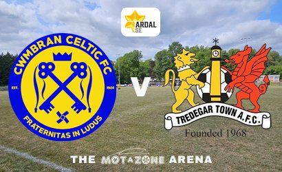 Cwmbran Celtic v Tredegar Town  at The Motazone Arena @ Celtic Park, Cwmbran