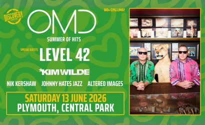 Discovery Festival presents 80's Calling!   at Plymouth Central Park, Plymouth