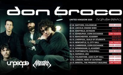 Don Broco  at Leas Cliff Hall, Folkestone