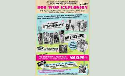DOO WOP EXPLOSION  at 100 Club, London