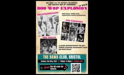 DOO WOP EXPLOSION  at Bawa Club, Bristol