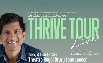 Dr Rangan Chatterjee  at Theatre Royal Drury Lane, London