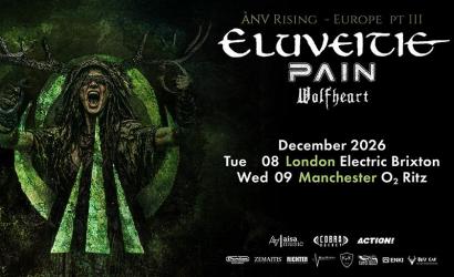 ELUVEITIE - ÀNV RISING - EUROPE Pt. III  at O2 Ritz, Manchester