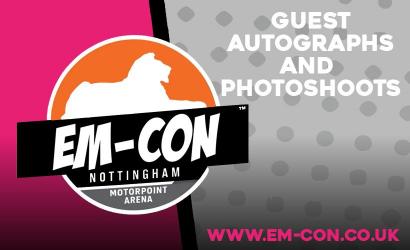 Em-Con Nottingham 2026 - Autographs and Photoshoots  at Motorpoint Arena, Nottingham