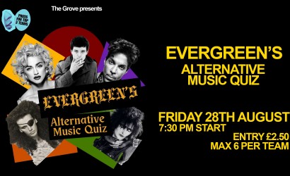 Evergreen's Alternative Music Quiz  at The Grove, Newcastle upon Tyne