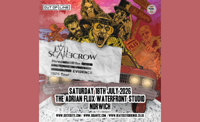 Evil Scarecrow  at The Adrian Flux Waterfront Studio, Norwich