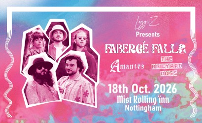 Fabergé Falls + Amantes + The Railyard Dogs  at The Mist Rolling Inn, Nottingham