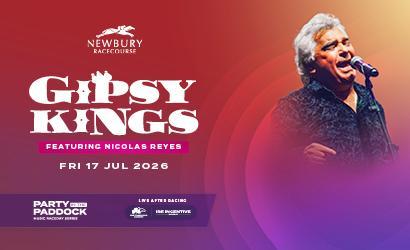 Gipsy Kings featuring Nicolas Reyes  at Newbury Racecourse, Newbury