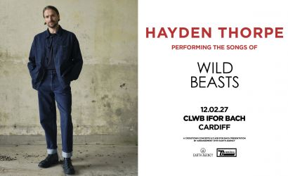 Hayden Thorpe  at Clwb Ifor Bach, Cardiff