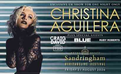 HERITAGE LIVE FESTIVAL 2026 - CHRISTINA AGUILERA  at Royal Sandringham Estate, King's Lynn