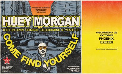 Huey Morgan, The Fun Lovin’ Criminal: 2026 Autumn Tour  at Exeter Phoenix, Exeter