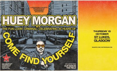 Huey Morgan, The Fun Lovin’ Criminal: 2026 Autumn Tour   at Saint Luke's, Glasgow