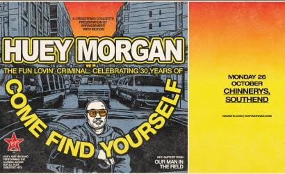 Huey Morgan, The Fun Lovin’ Criminal: 2026 Autumn Tour   at Chinnerys Southend, Southend on Sea