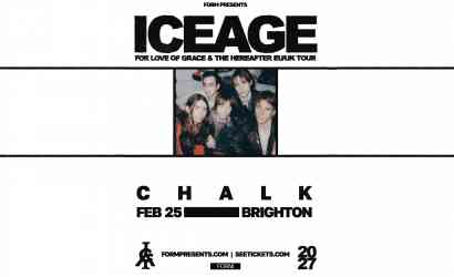 Iceage  at Chalk, Brighton