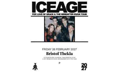 Iceage  at Thekla, Bristol