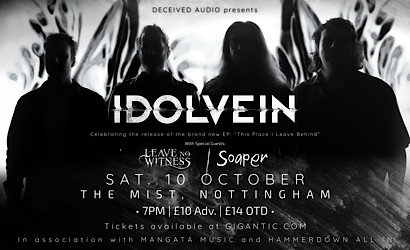 Idolvein: “This Place I Leave Behind” EP Release Show  at The Mist Rolling Inn, Nottingham