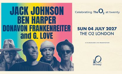 Jack Johnson  at The O2 arena, London