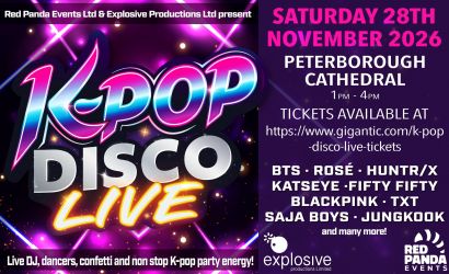 K-Pop Disco Live  at Peterborough Cathedral, Peterborough