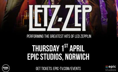 Letz Zep  at Epic Studios, Norwich