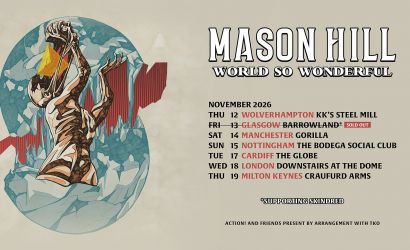 Mason Hill  at Gorilla, Manchester