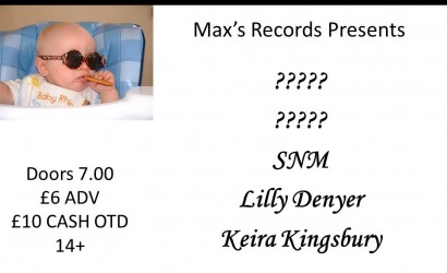 MAX'S RECORDS PRESENS: SNM & MORE  at KOLA, Portsmouth