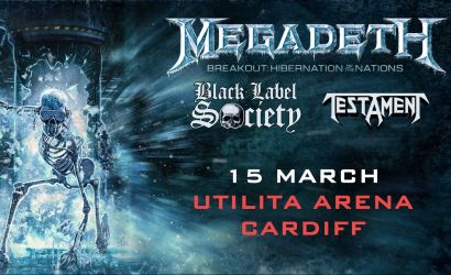 Megadeth  at Utilita Arena Cardiff, Cardiff