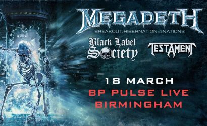 Megadeth  at bp pulse LIVE, Birmingham