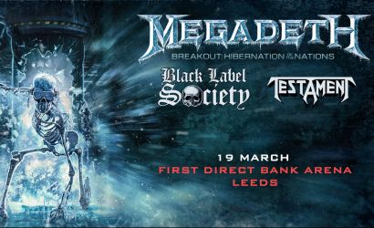 Megadeth  at First Direct Bank Arena, Leeds