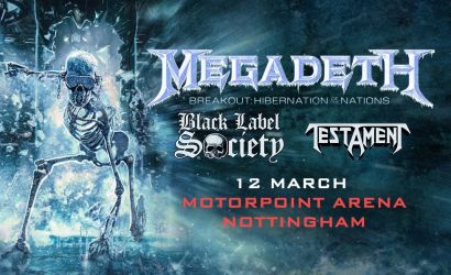 Megadeth  at Motorpoint Arena, Nottingham