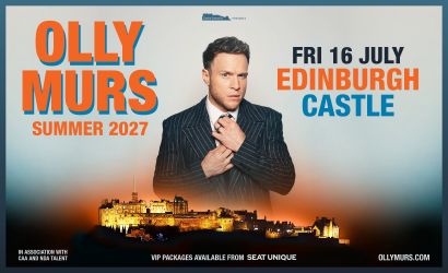 Olly Murs  at Edinburgh Castle, Edinburgh