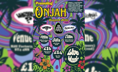 Onjah w/ Whatserface, The Kiln Fires & Play Dead Angel  at Riff Factory, Stoke On Trent