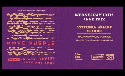 OSP Presents: Dope Purple (TWN) + Black Tempest + Deviant Amps  at Vittoria Wharf Studio, London