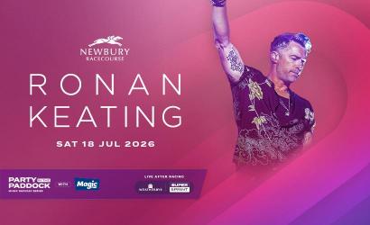 Ronan Keating  at Newbury Racecourse, Newbury