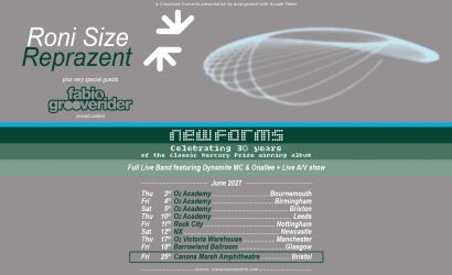 Roni Size & Reprazent - New Forms 30th Anniversary  at O2 Academy Birmingham, Birmingham