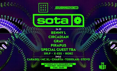 SOTA, Circadian & More | Groovebox X Submerged at The Nest  at The Nest, Nottingham