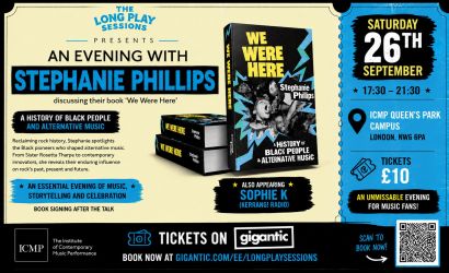 Stephanie Phillips (Big Joanie): In Conversation & Book Signing  at ICMP, London