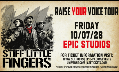 Stiff Little Fingers  at Epic Studios, Norwich