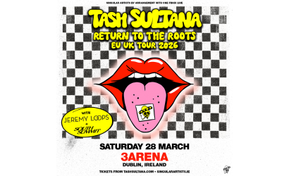 Tash Sultana - Return To The Roots EU UK Tour 2026   at 3Arena, Dublin