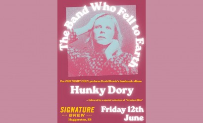 The Band Who Fell To Earth perform David Bowie  at Signature Brew Haggerston, London