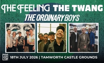 The Feeling & The Twang  at Tamworth Castle Grounds, Tamworth