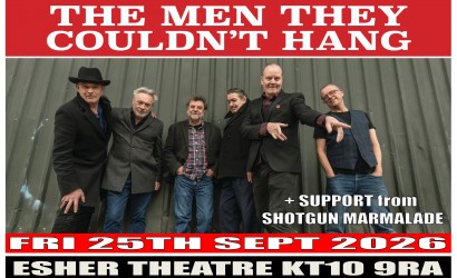 The Men They Couldn't Hang + Shotgun Marmalade Back in Surrey  at Esher Theatre, Esher