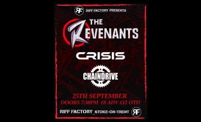 The Revenants  at Riff Factory, Stoke On Trent