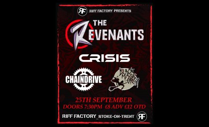 The Revenants  at Riff Factory, Stoke On Trent