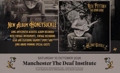 The Reverend Peyton's Big Damn Band  at The Deaf Institute, Manchester