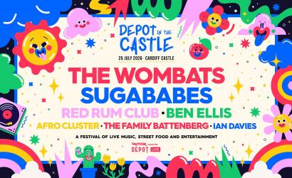 The Wombats  at Cardiff Castle, Cardiff