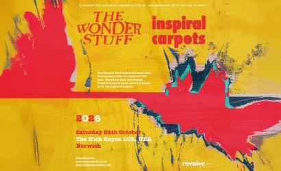 The Wonder Stuff + Inspiral Carpets  at The Nick Rayns LCR, UEA, Norwich