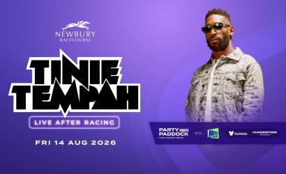Tinie Tempah  at Newbury Racecourse, Newbury