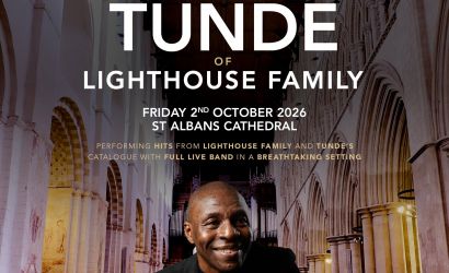 Tunde Of Lighthouse Family Live in St Albans Cathedral   at St Albans Cathedral, Hertfordshire
