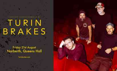 Turin Brakes  at Queens Hall, Narberth